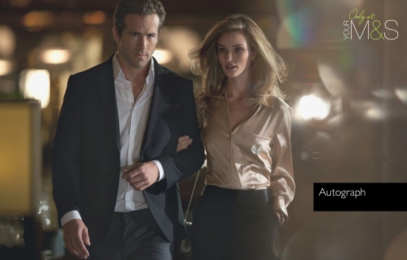 Marks and Spencer with Ryan Reynolds and Rosie Huntington-Whiteley by Greg Williams 008
