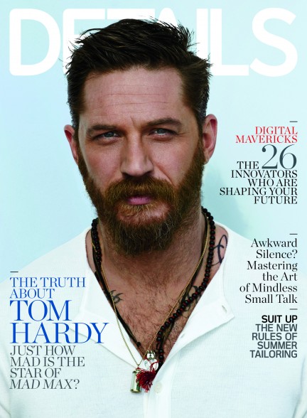 Tom Hardy for Details Magazine by Greg Williams